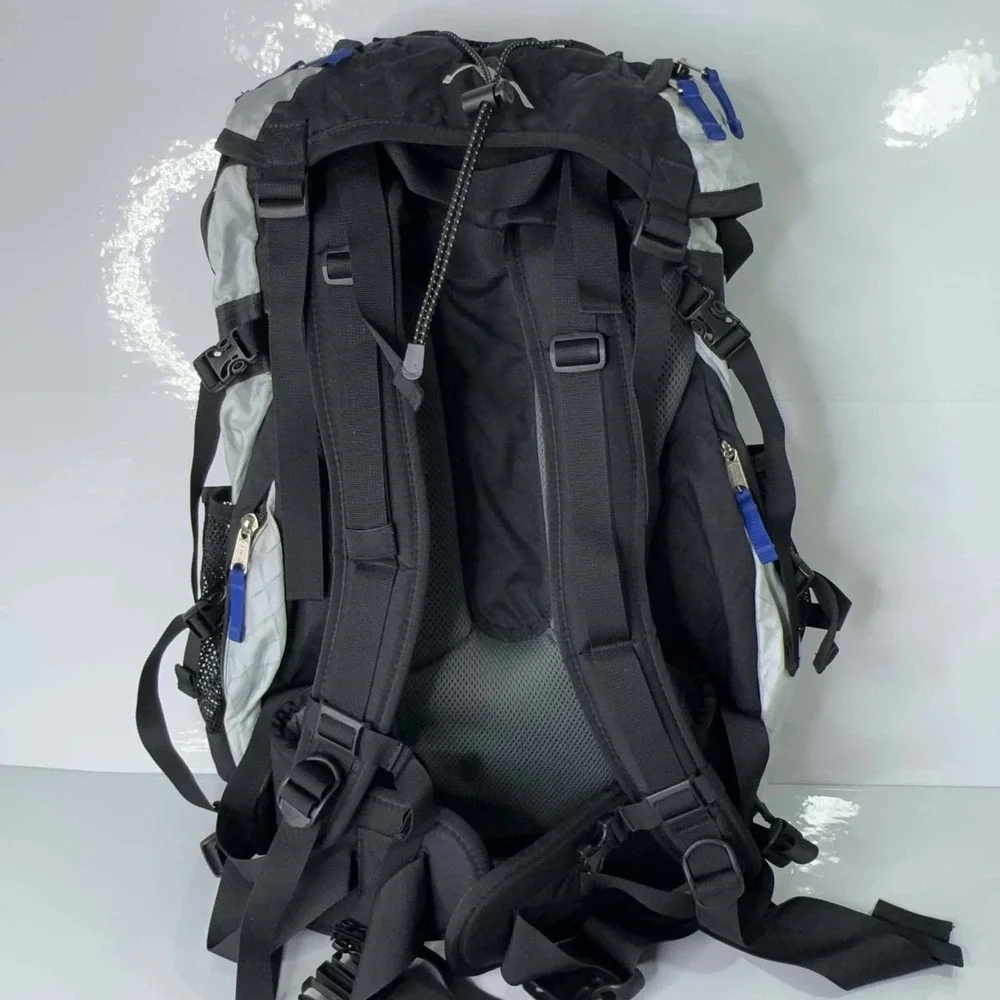 L.L.Bean Bigelow H2O 35L Hiking Backpack Large Internal Frame Black Gray Hike